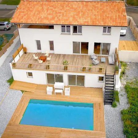 Maison Au Calme Avec Piscine Riviere-Saas-et-Gourby Esterno foto